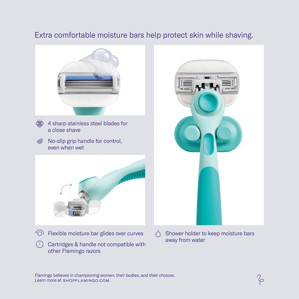 Flamingo Rastrillo 9 Cartuchos Flamingo Rastrillo 9 Cartuchos