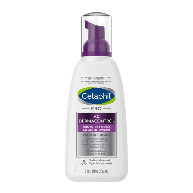 Cetaphil Pro AC Dermacontrol Espuma de Limpieza 236 ml Cetaphil Pro AC Dermacontrol Espuma de Limpieza 236 ml