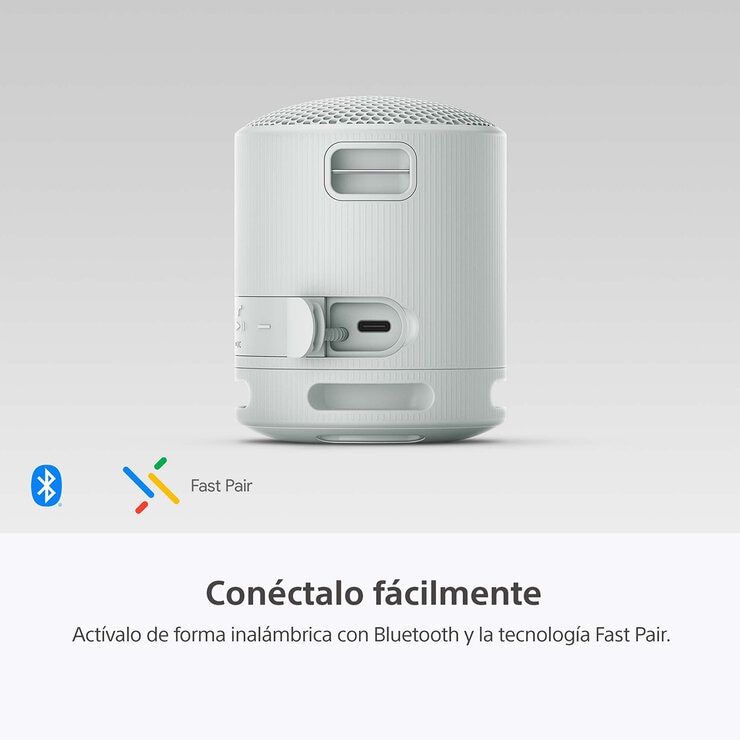Sony SRS-XB100 Bocina Inalámbrica Portátil Gris Sony SRS-XB100 Bocina Inalámbrica Portátil Gris