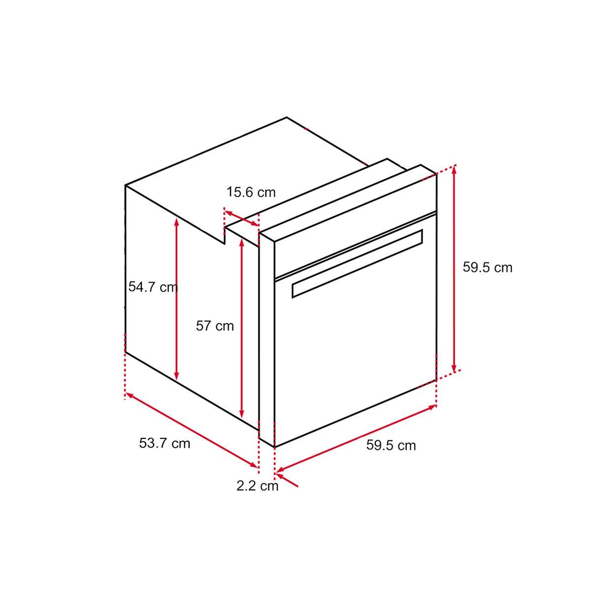 Teka Horno eléctrico 60cm con función Airfry