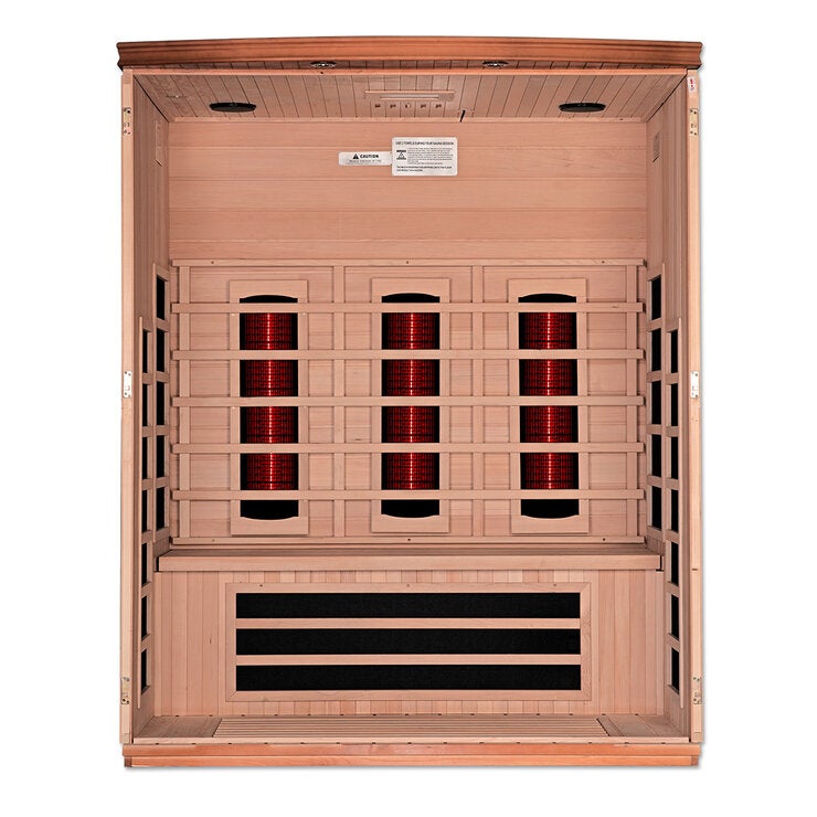 Sauna Infrarrojo Full Spectrum Cercano a Cero Dynamic Lugano, 3 Personas Sauna Infrarrojo Full Spectrum Cercano a Cero Dynamic Lugano, 3 Personas