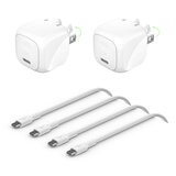 Belkin Cargador de Pared USB-C de 20W 2 Pack Belkin Cargador de Pared USB-C de 20W 2 Pack