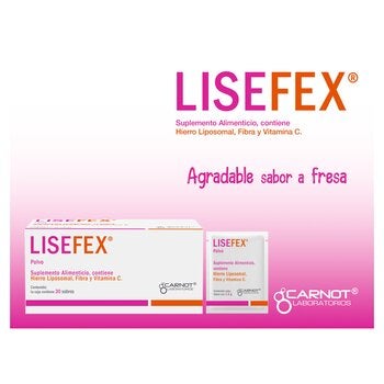 Lisefex Polvo 30 Sobres de 1.5 g c/u Lisefex Polvo 30 Sobres de 1.5 g c/u