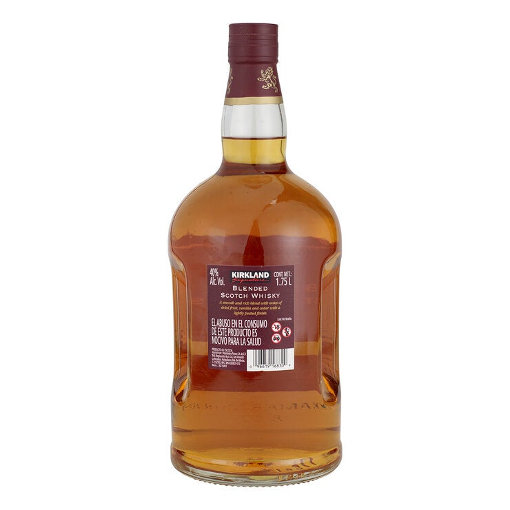 Whisky Kirkland Signature 3 años Blended Scotch 1.75L Whisky Kirkland Signature 3 años Blended Scotch 1.75L