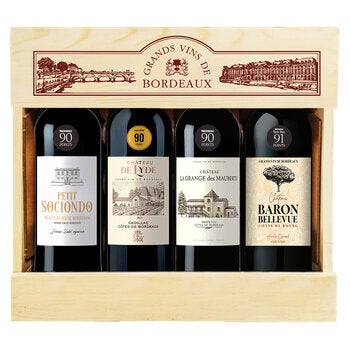 Grands Vins de Bordeaux Vino Tinto 4/750 ml Grands Vins de Bordeaux Vino Tinto 4/750 ml