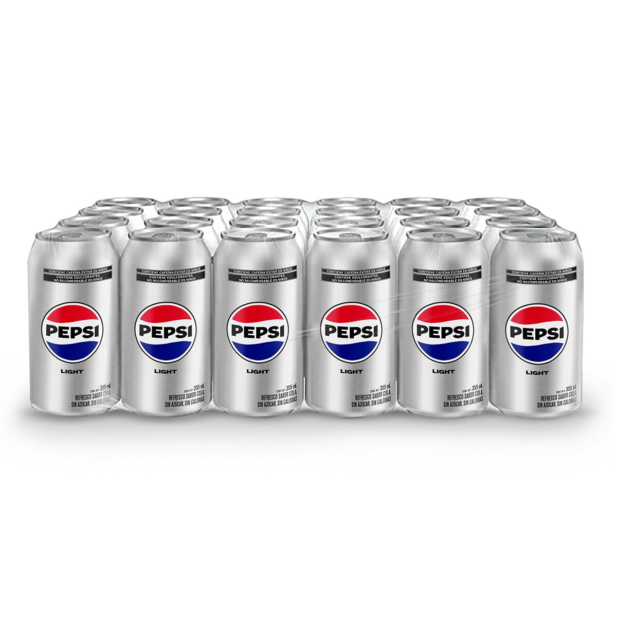 Pepsi Light 24 pzas de 355 ml Pepsi Light 24 pzas de 355 ml