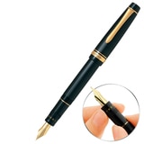 Pilot Justus pluma fuente punto mediano ajustable, plumilla de oro 14k Pilot Justus pluma fuente punto mediano ajustable, plumilla de oro 14k