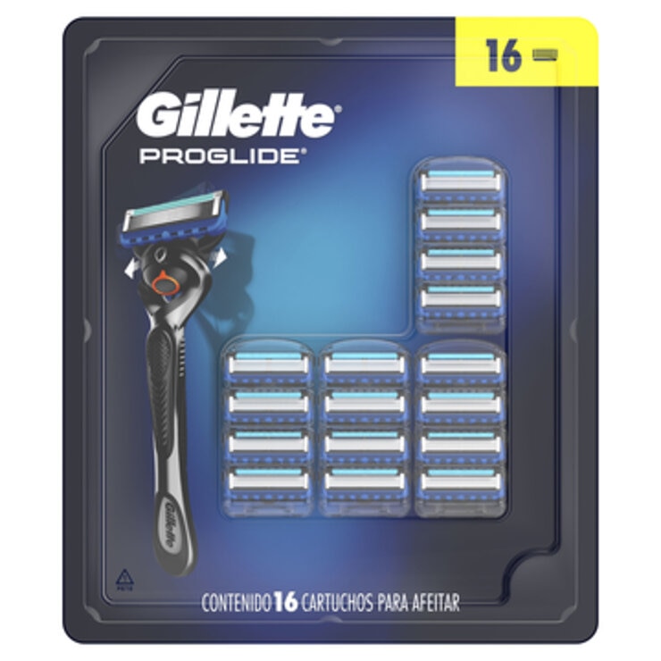 Gillette ProGlide Repuestos para Afeitar 16 Unidades Gillette ProGlide Repuestos para Afeitar 16 Unidades