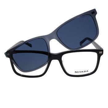 Nivada CNV.X220D.0BLU.56 Armazón Oftálmico + Clip Solar Polarizado Nivada CNV.X220D.0BLU.56 Armazón Oftálmico + Clip Solar Polarizado