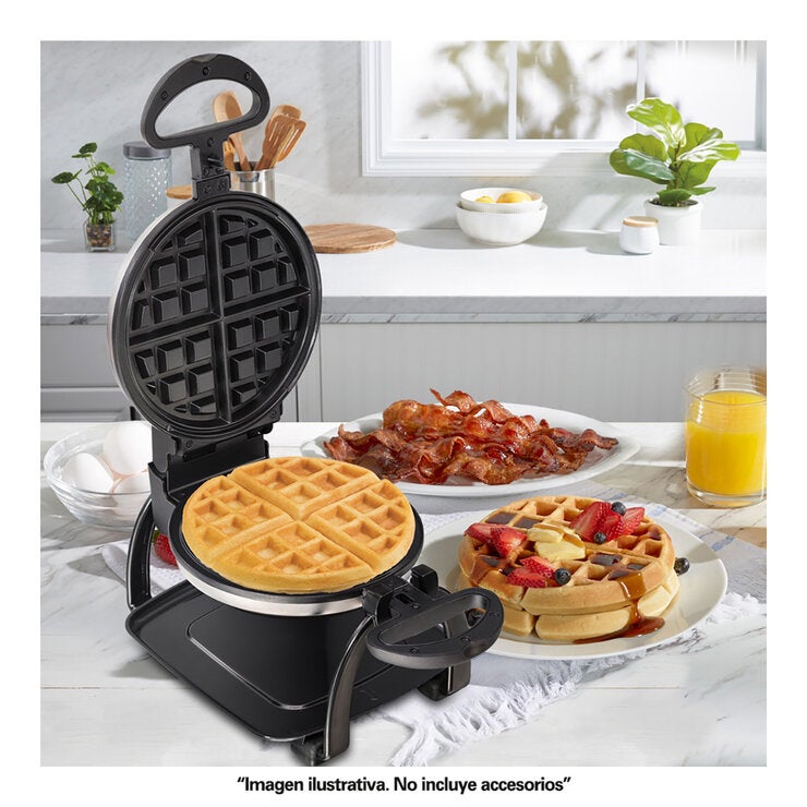 Hamilton Beach, Wafflera Rotatoria estilo Belga Hamilton Beach, Wafflera Rotatoria estilo Belga