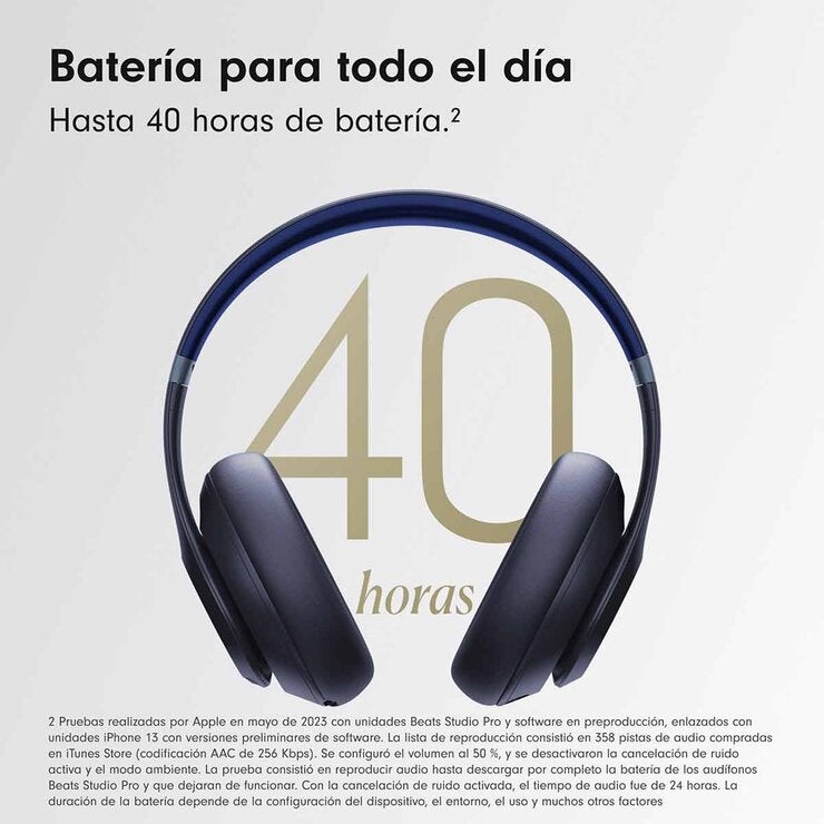 Beats Studio Pro Audífonos Inalámbricos Azul Marino Beats Studio Pro Audífonos Inalámbricos Azul Marino