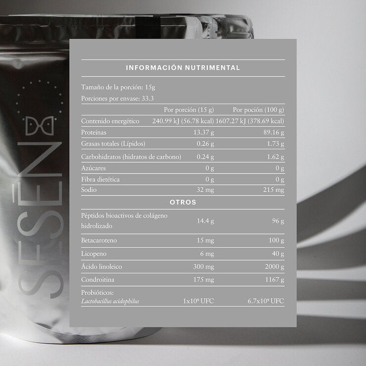 Sesen Silver Colágeno Hidrolizado 500 gr Sesen Silver Colágeno Hidrolizado 500 gr