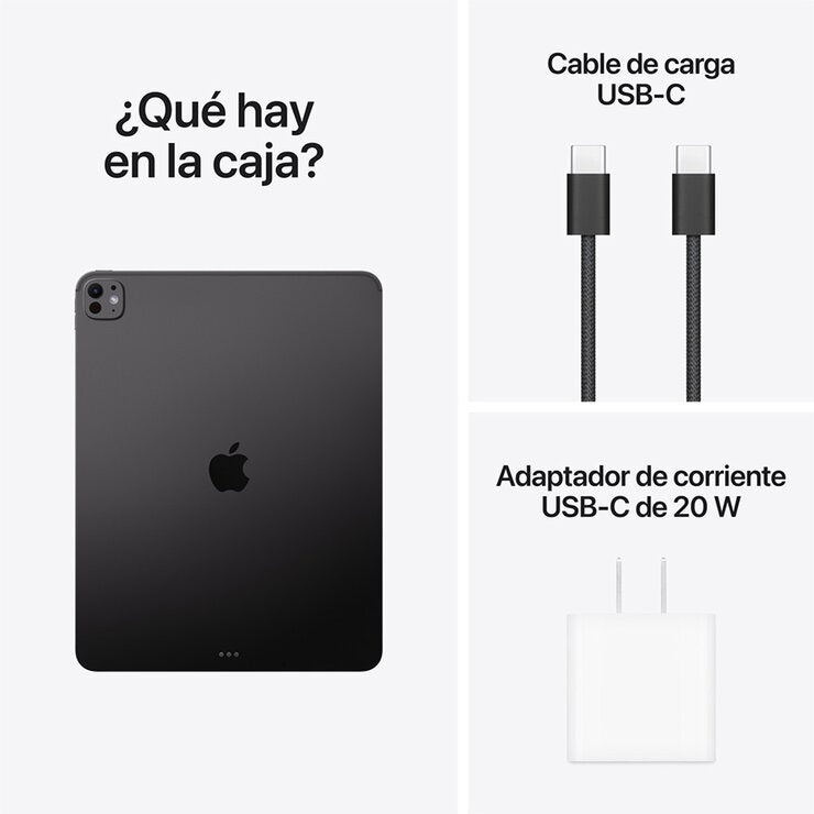Apple iPad Pro 13" M5 Wi-Fi 256GB Negro Espacial Apple iPad Pro 13" M5 Wi-Fi 256GB Negro Espacial