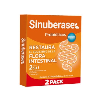 Sinuberase suspensión 2 Billones UFC 2 Cajas con 10 Ampolletas Sinuberase suspensión 2 Billones UFC 2 Cajas con 10 Ampolletas