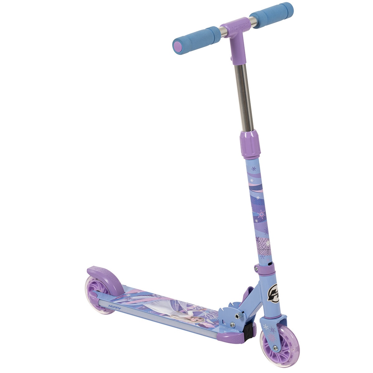 Bicicleta R16 y Scooter Infantil Huffy Frozen Combo Bicicleta R16 y Scooter Infantil Huffy Frozen Combo