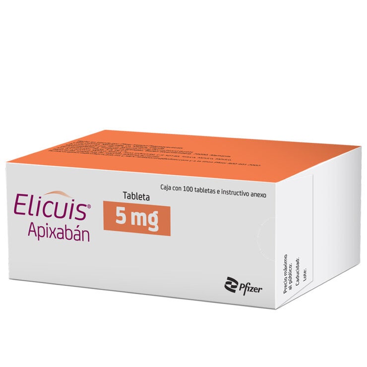Elicuis 5mg 100 Tabletas Elicuis 5mg 100 Tabletas