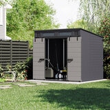 Suncast, Modernist Cobertizo de Almacenamiento de 2.4m x 2.1m con Puertas Corredizas Suncast, Modernist Cobertizo de Almacenamiento de 2.4m x 2.1m con Puertas Corredizas