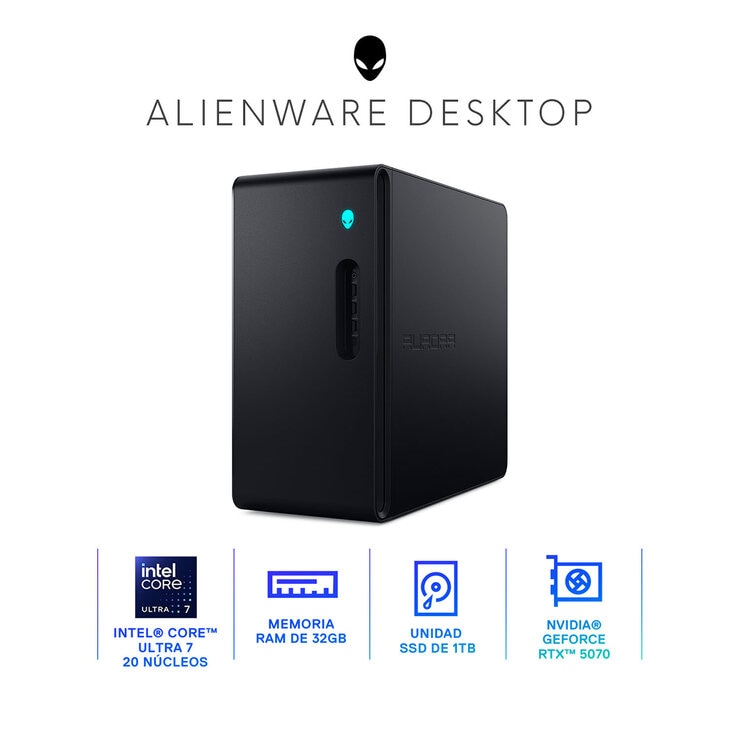 DELL Alienware Aurora Gaming ACT 1250 Desktop Tower Intel Core Ultra 7 32GB 1TB SSD DELL Alienware Aurora Gaming ACT 1250 Desktop Tower Intel Core Ultra 7 32GB 1TB SSD
