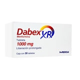 Dabex XR 1000 mg. 30 Tabletas Liberación Prolongada