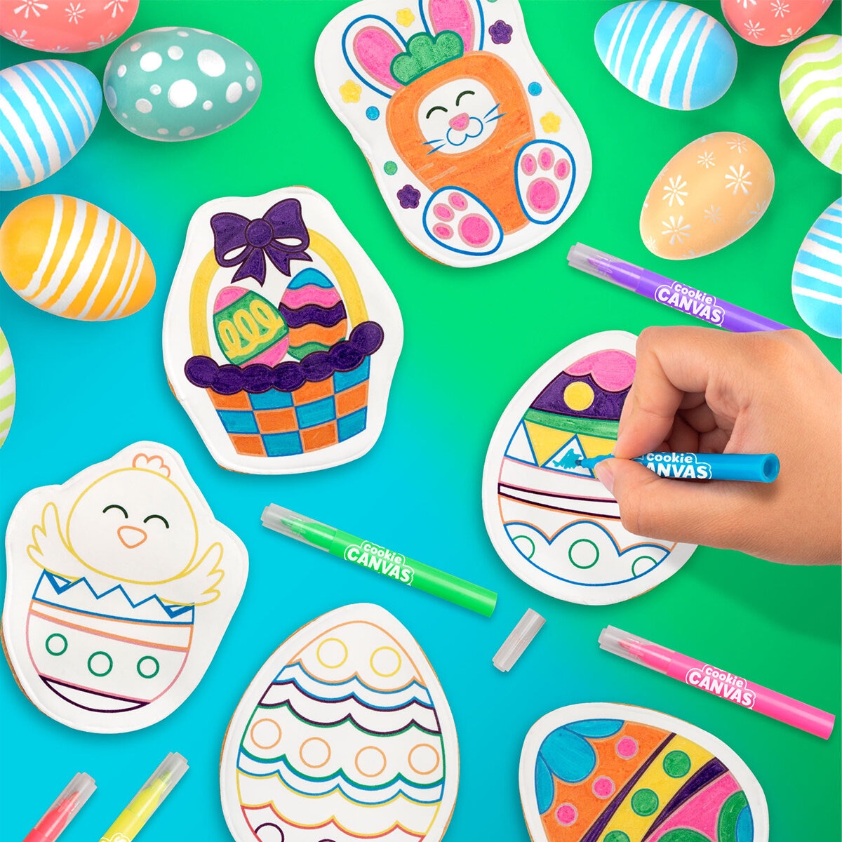 Decocookies Galletas Decoradas Pascua 744 g Decocookies Galletas Decoradas Pascua 744 g