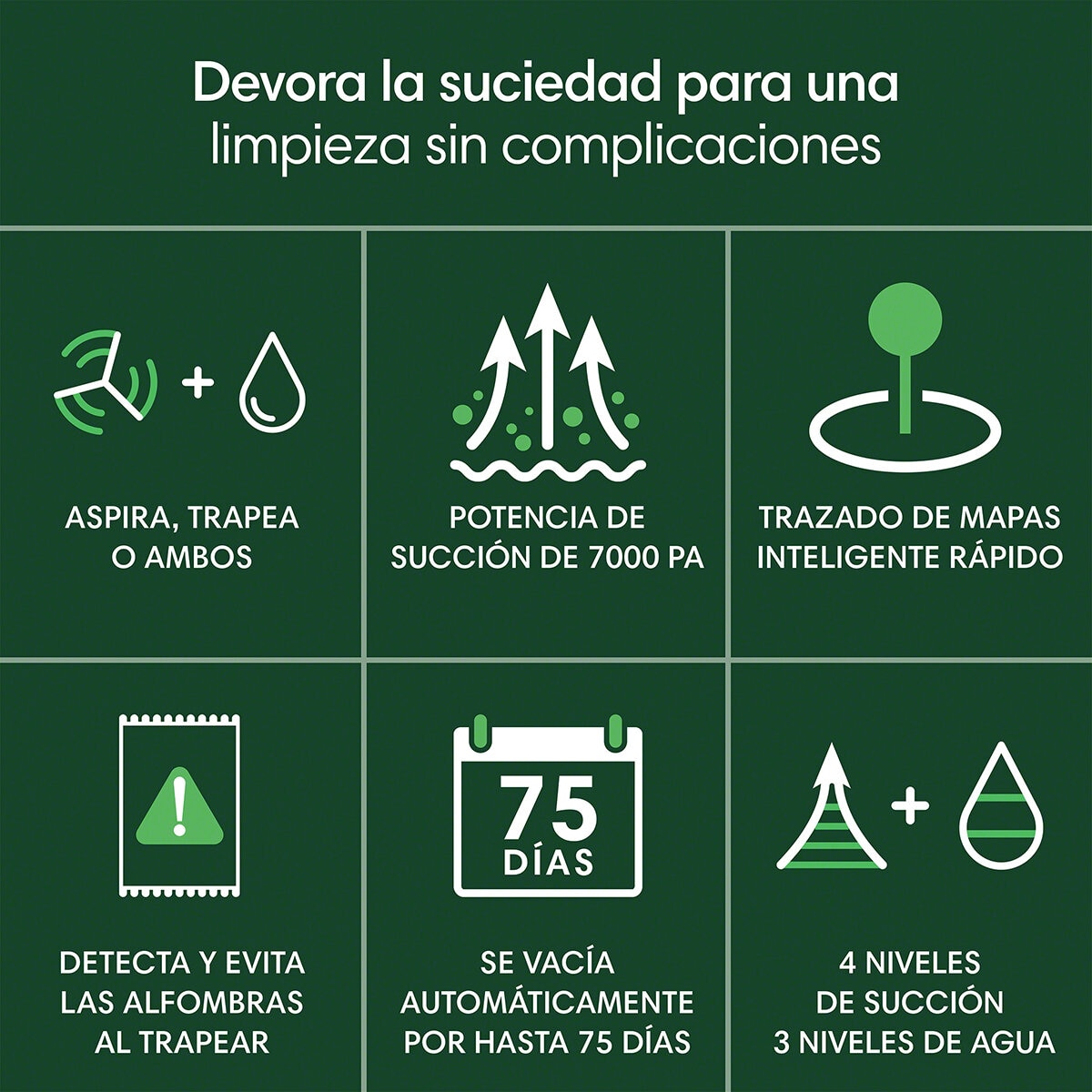 iRobot Roomba Combo Auto Empty 105 Trapea y Aspira Con Conexión WiFi iRobot Roomba Combo Auto Empty 105 Trapea y Aspira Con Conexión WiFi