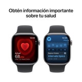 Apple Watch Series 11 (GPS + Celular) 46mm Aluminio Gris Espacial + Correa Deportiva Negra - Talla S/M Apple Watch Series 11 (GPS + Celular) 46mm Aluminio Gris Espacial + Correa Deportiva Negra - Talla S/M