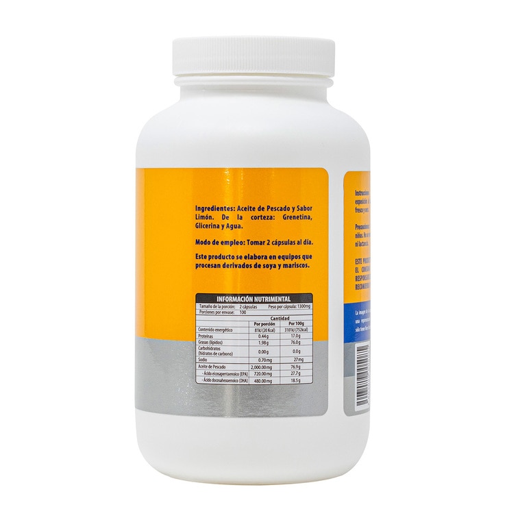 Naturagel Omega 3 EPA 360mg / DHA 240mg 200 Cápsulas Naturagel Omega 3 EPA 360mg / DHA 240mg 200 Cápsulas