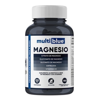 Multiblue Magnesio 180 Cápsulas Multiblue Magnesio 180 Cápsulas