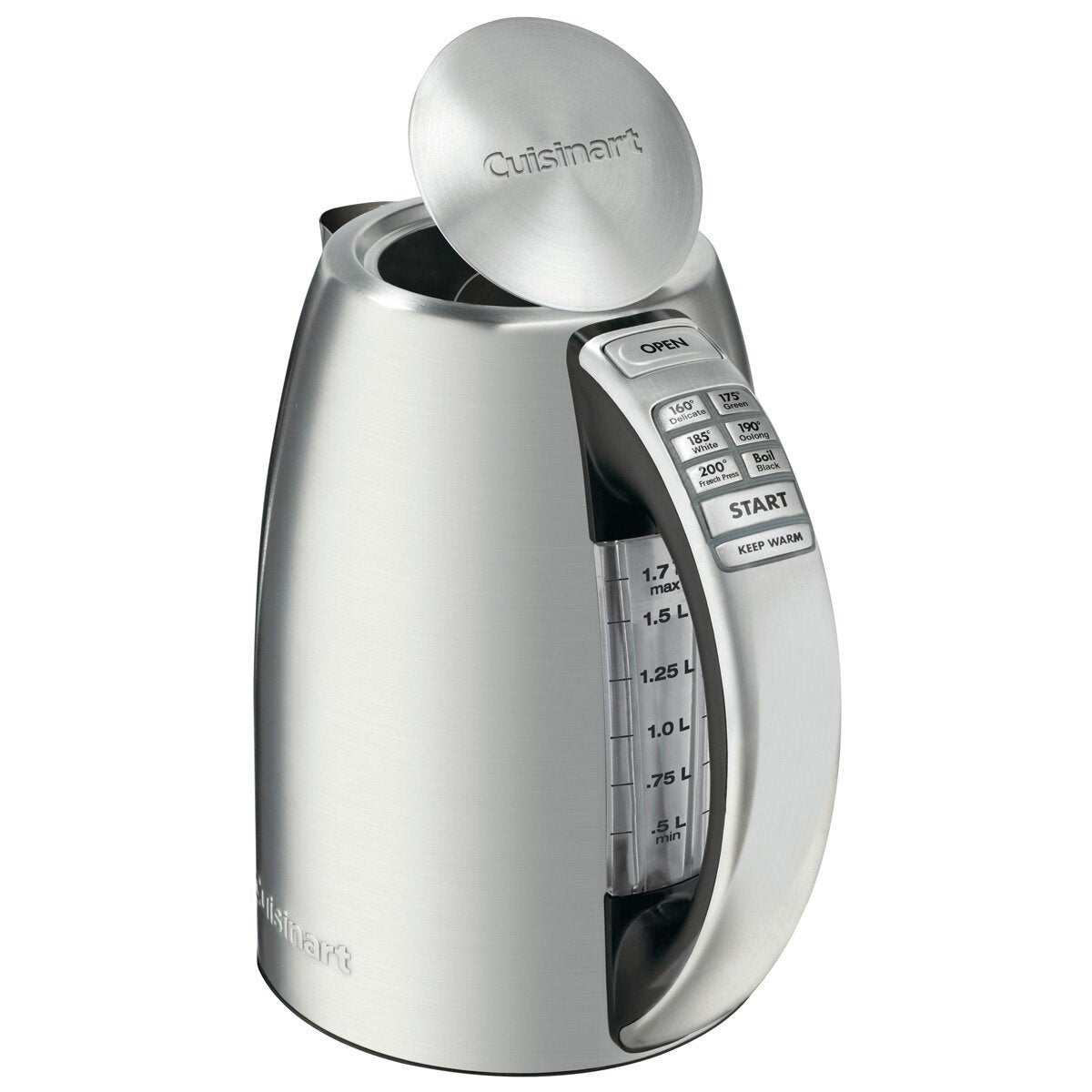 Cuisinart, Tetera programable eléctrica inalámbrica, 1.7 L Cuisinart, Tetera programable eléctrica inalámbrica, 1.7 L
