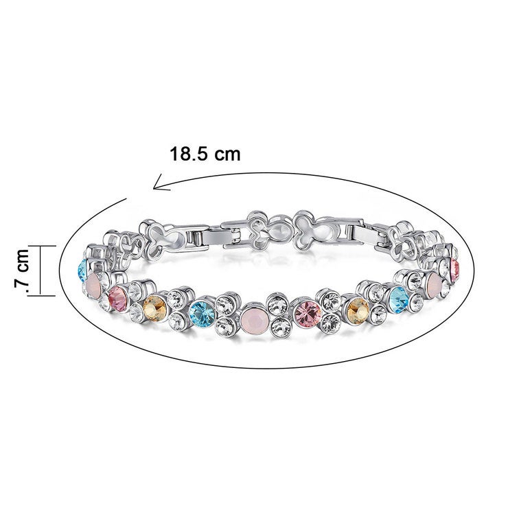 Mayfer, Pulsera de Cristal Austríaco Mayfer, Pulsera de Cristal Austríaco