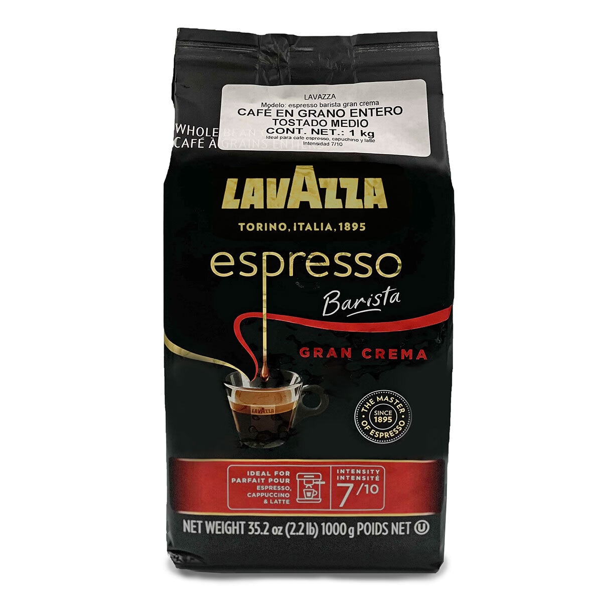 Café en grano Lavazza- Espresso Italiano Cremoso