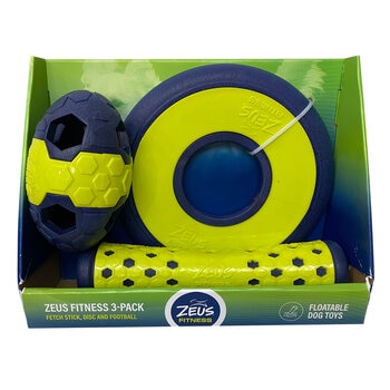 Zeus Fitness Juguetes para Perro 3 pzs