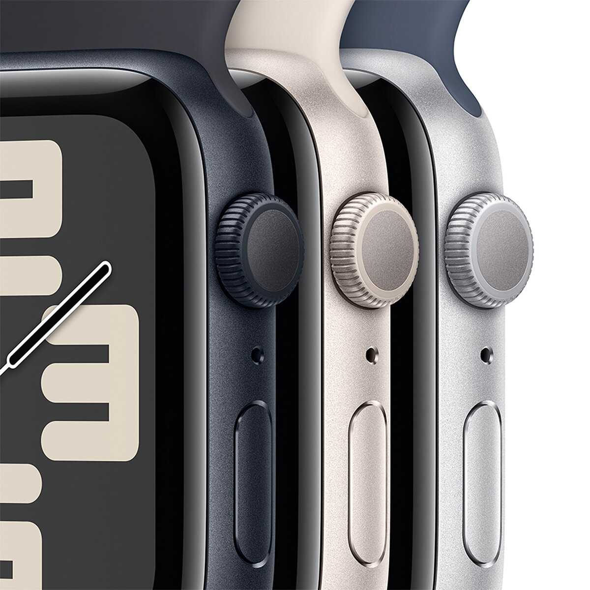 Apple Watch SE (GPS) Caja de aluminio medianoche 40mm con Correa deportiva medianoche 