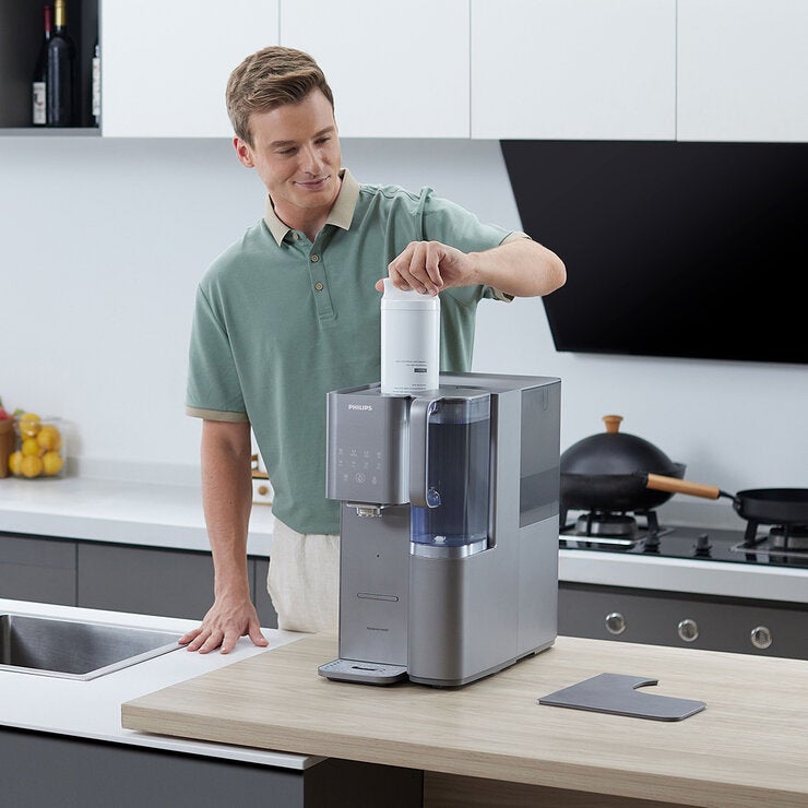Philips, Purificador de Agua con Ósmosis Inversa, 3 Temperaturas Philips, Purificador de Agua con Ósmosis Inversa, 3 Temperaturas