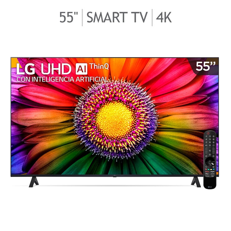 LG Pantalla 55" 4K UHD Smart TV