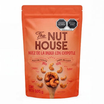 The Nut House Nuez de la India con Chipotle 800 g The Nut House Nuez de la India con Chipotle 800 g