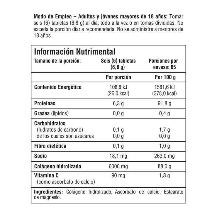 Youtheory Colágeno Fórmula Avanzada 6,000mg 390 tabletas Youtheory Colágeno Fórmula Avanzada 6,000mg 390 tabletas