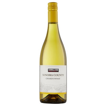 Vino Blanco Kirkland Signature Chardonnay Sonoma County 750 ml