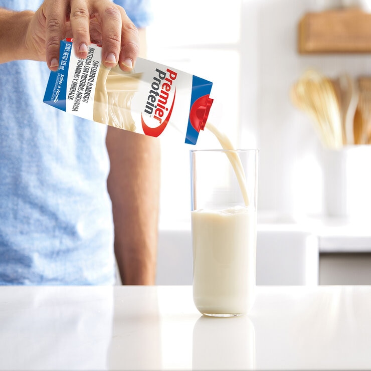 Premier Protein Bebida con Proteína sabor Vainilla 18 Envases de 325 ml Premier Protein Bebida con Proteína sabor Vainilla 18 Envases de 325 ml