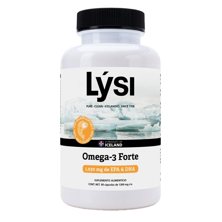 LYSI Aceite de Pescado Frasco de 90 Cápsulas LYSI Aceite de Pescado Frasco de 90 Cápsulas