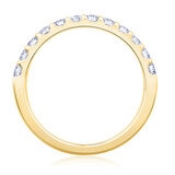 Anillo, 0.50ctw Diamantes, Oro Amarillo de 14K