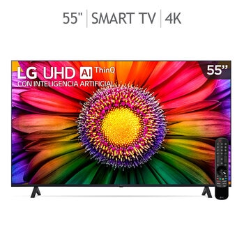 LG Pantalla 55" 4K UHD Smart TV