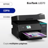 Epson EcoTank L6370 Impresora Multifuncional a color Wifi y Duplex Epson EcoTank L6370 Impresora Multifuncional a color Wifi y Duplex